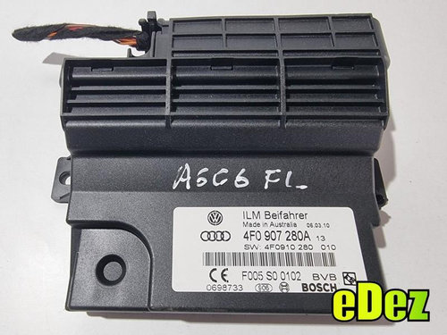 Modul confort Audi A6 (2004-2011) [4F2, C6] 4F0907280A
