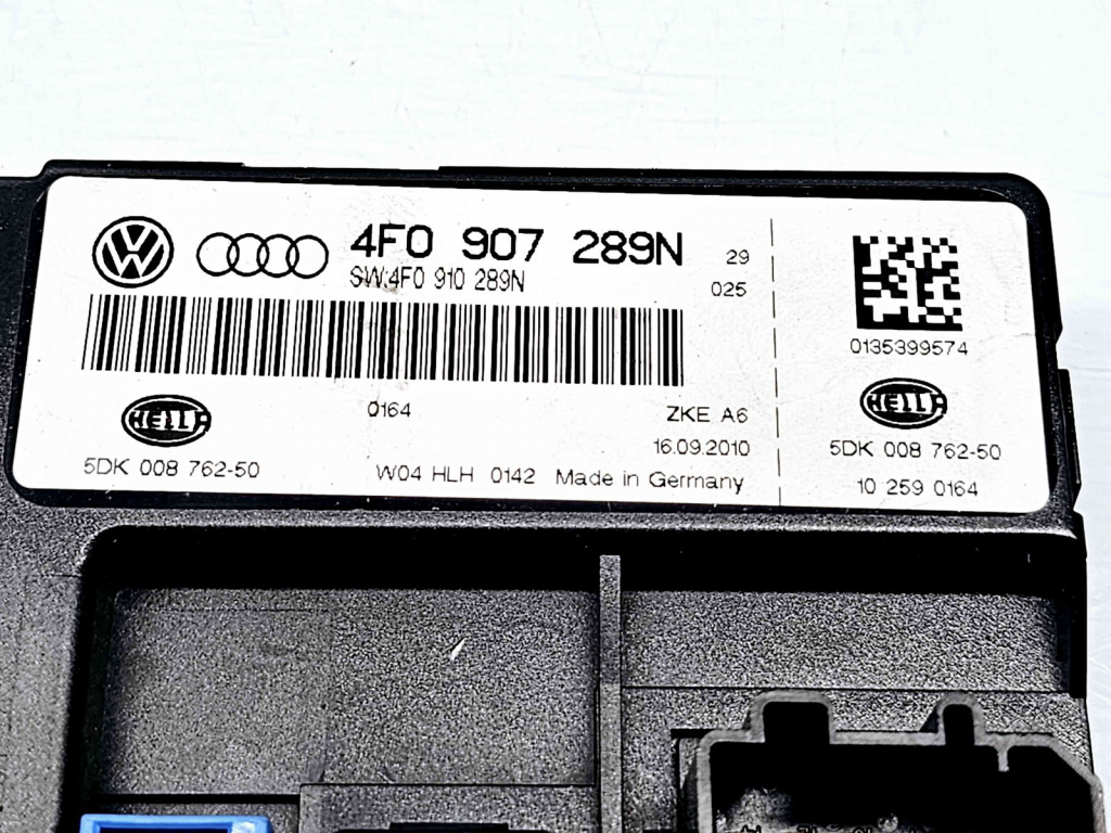 Modul confort Audi A6 (4F2, C6) facelift [Fabr 2004-2010] 4F0907289N