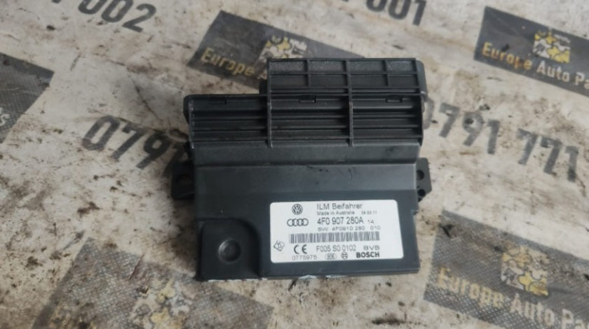 Modul confort Audi A6 C6 2.0 TDI 170 Cp / 125 KW cod motor CAH , an 2011 cod 4F0907280A