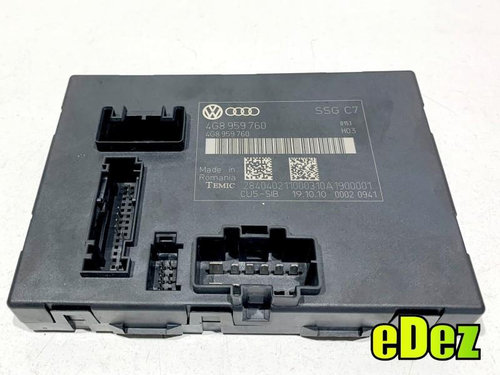 Modul confort Audi A8 (2009-2017) [4H] D4 3.0 tdi CDUC 4G8959760