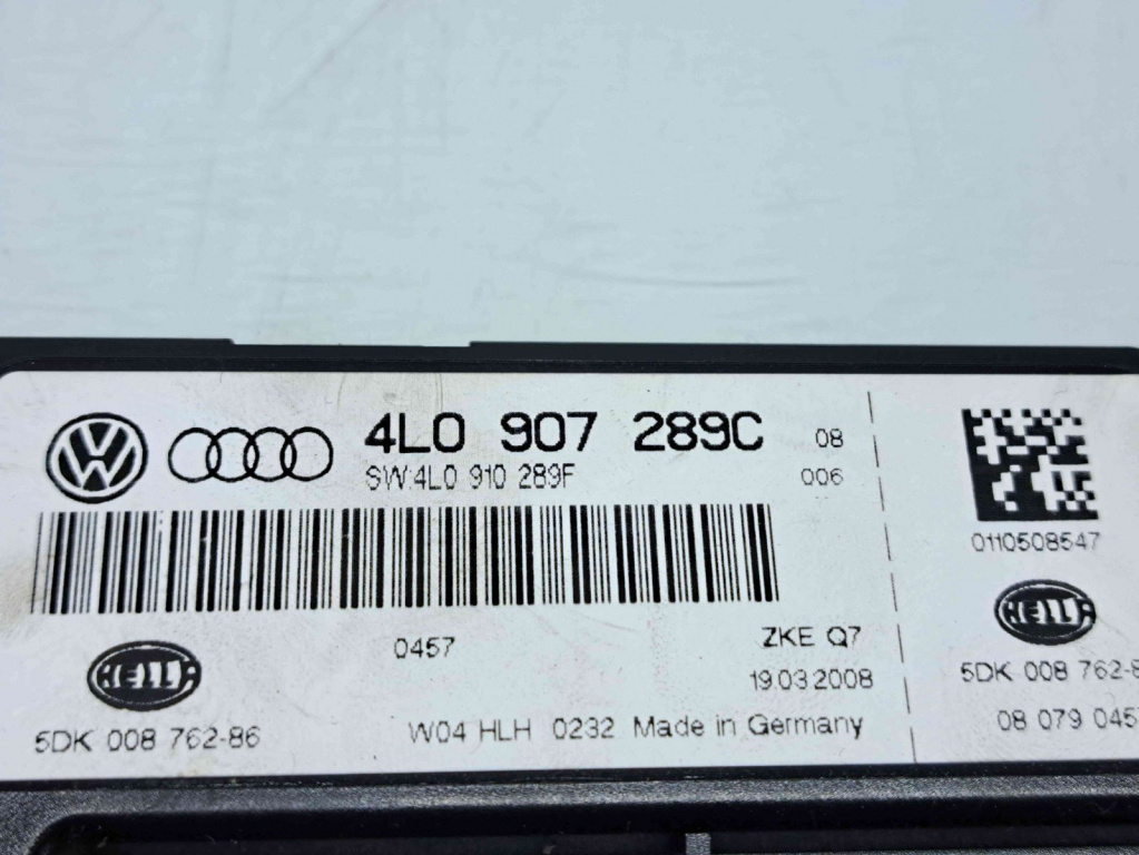 Modul confort Audi Q7 (4LB) [ Fabr 2006-2014] 4L0907289C