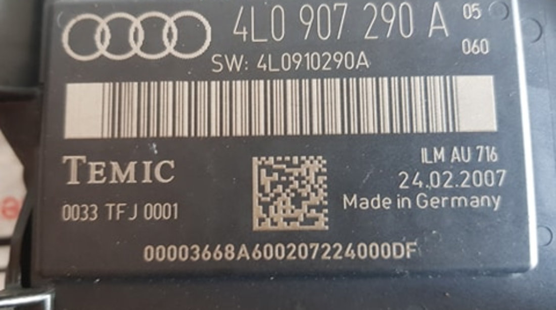 Modul confort Audi Q7 cod piesa: 4l0907290a