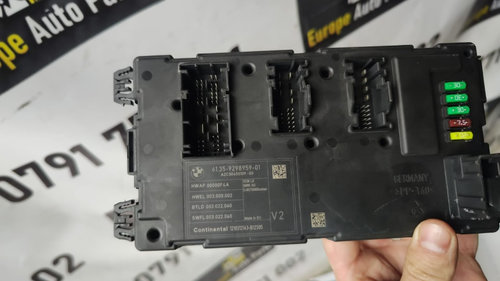 Modul confort BCM BMW seria 3 F30 2.0 D 184Cp / 135kw cod motor N47D20C , an 2013 cod 9298959-01
