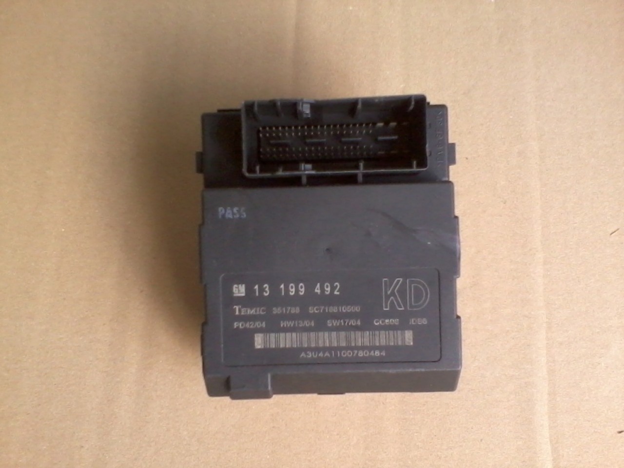 Modul confort BCM Opel Vectra C, Signum cod 13199492 KD