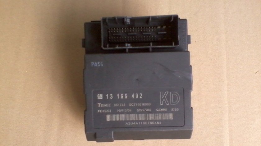 Modul confort BCM Opel Vectra C, Signum cod 13199492 KD