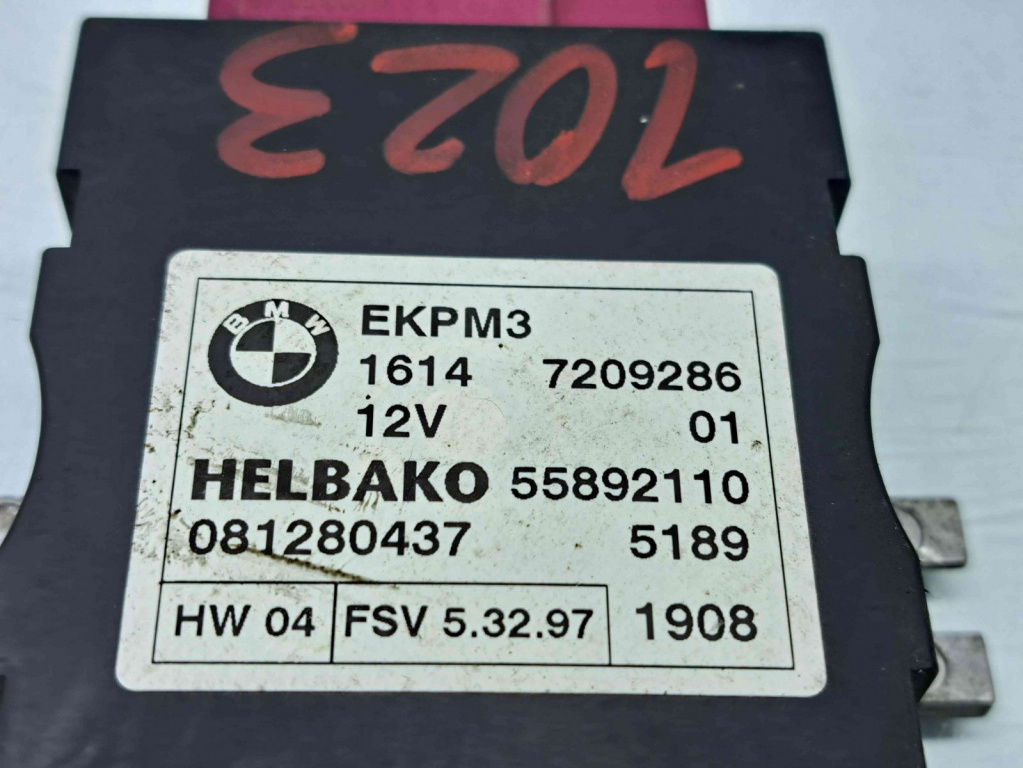 Modul confort Bmw 1 (E81, E87) [Fabr 2004-2010] 7209286