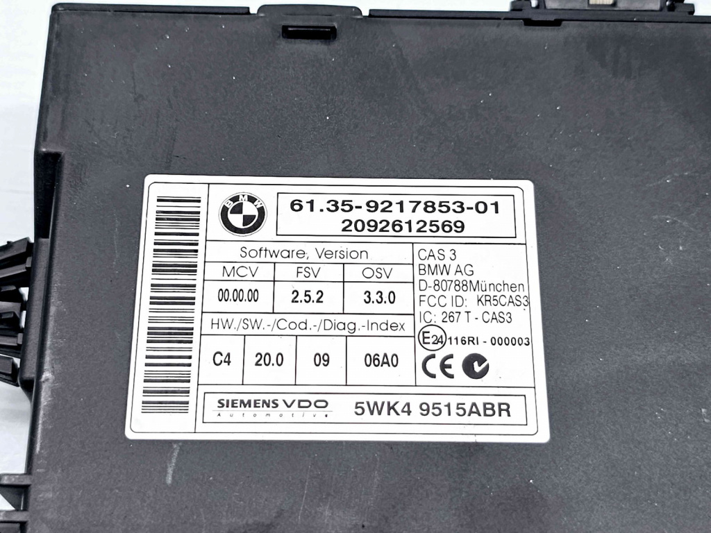 Modul confort Bmw 3 Coupe (E92) [Fabr 2005-2011] 9217853