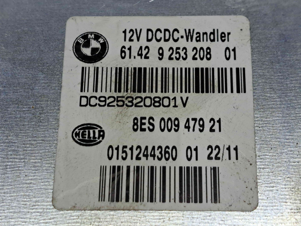 Modul confort Bmw 3 (E90) [Fabr 2005-2011] 9253208