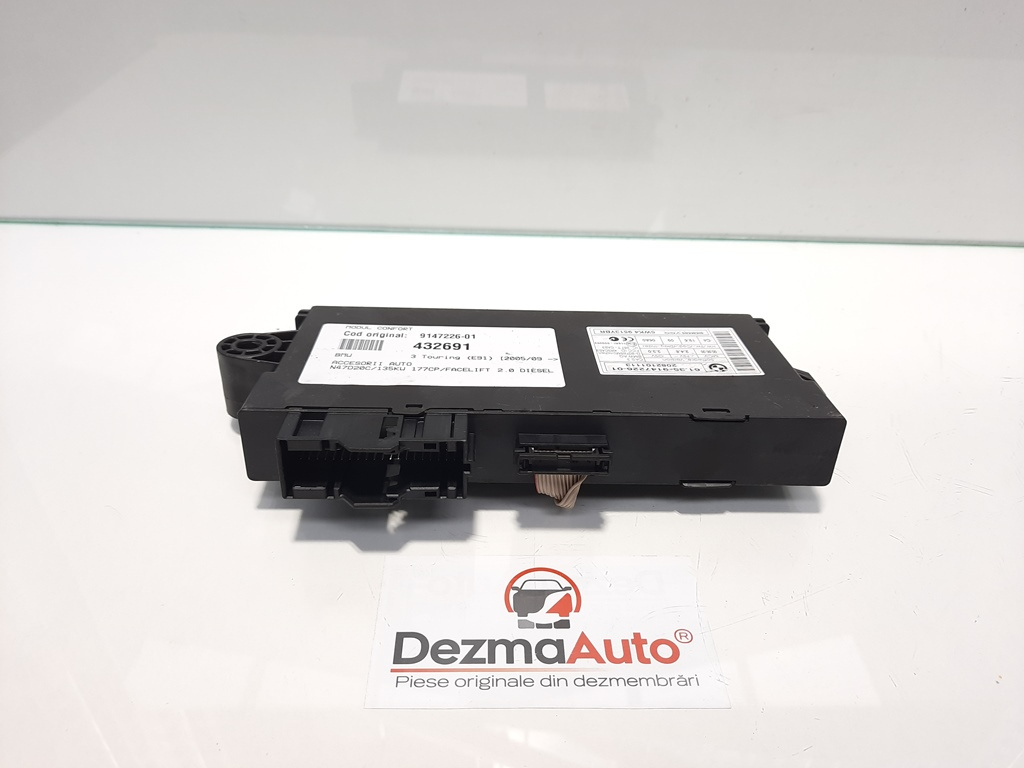 Modul confort, Bmw 3 Touring (E91) [Fabr 2005-2011] 2.0 D, N47D20C, 9147226-01 (id:432691)