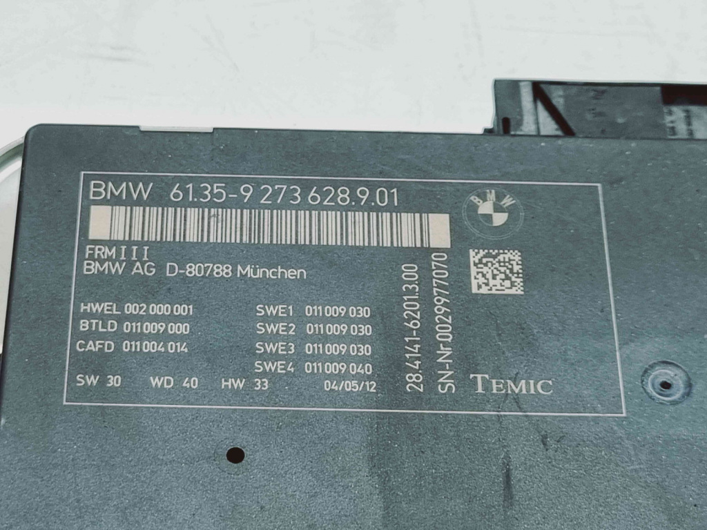 Modul confort Bmw 5 Touring (F11) [Fabr 2011-2016] 9273628