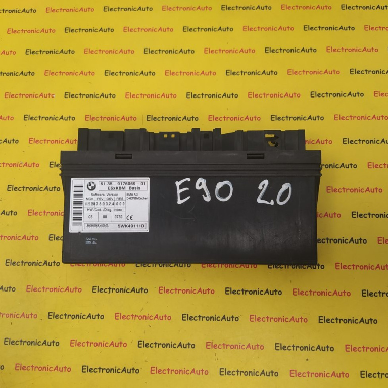 Modul Confort BMW E60, 6135917606901, 5WK49111D,
