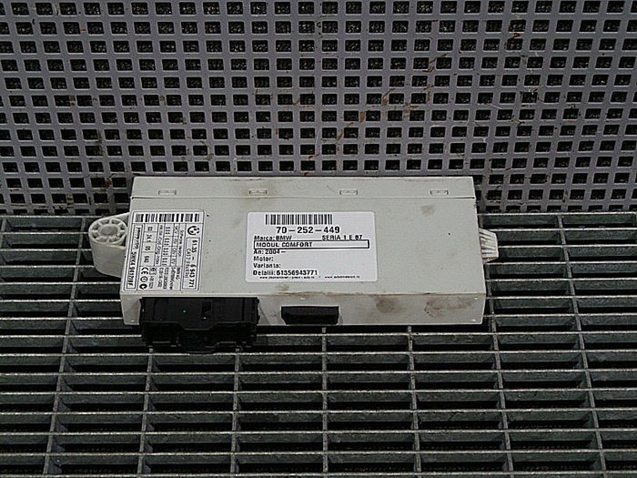 MODUL CONFORT BMW SERIA 1 E 87 - - (2004 2007)