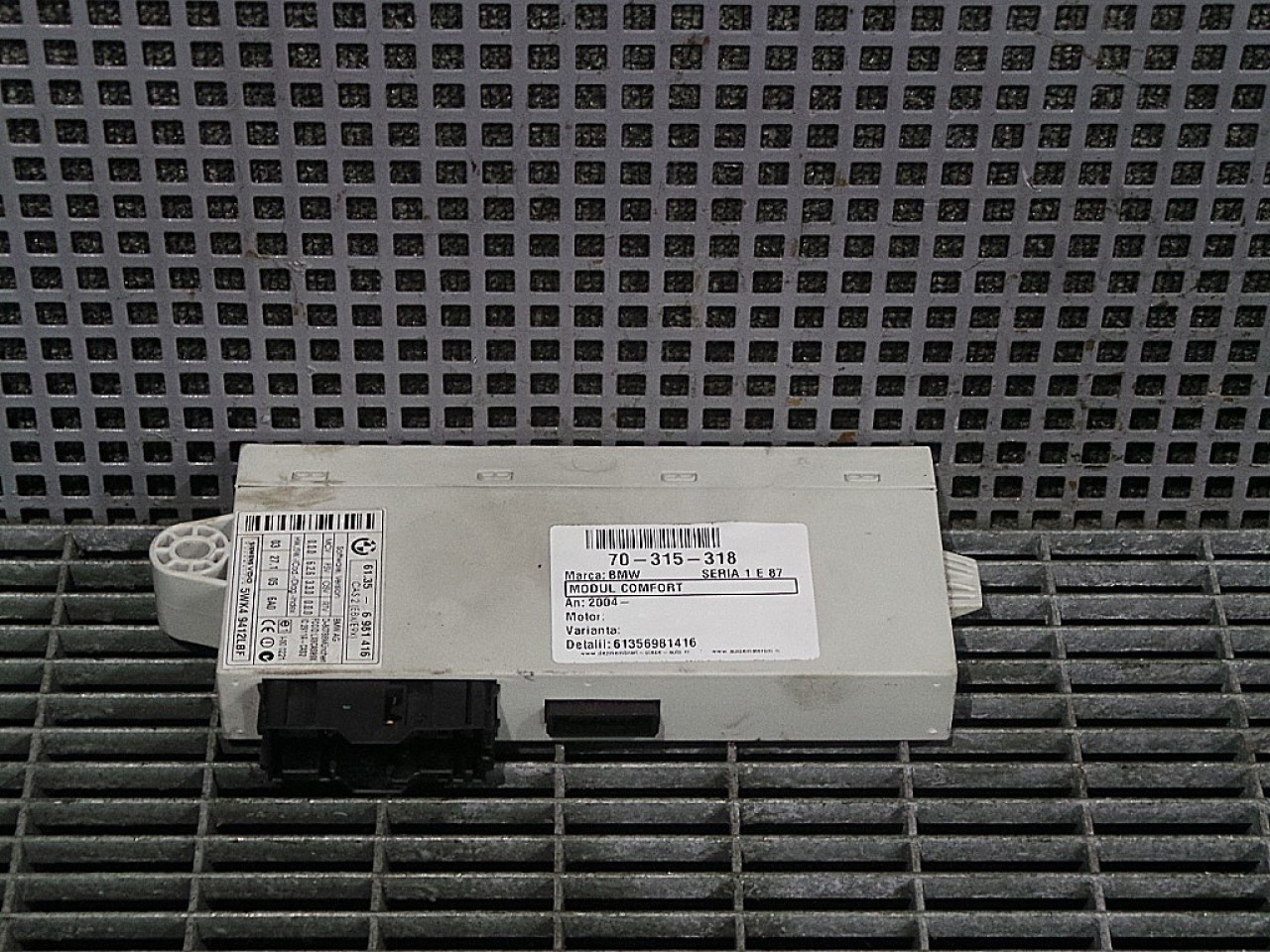 MODUL CONFORT BMW SERIA 1 E 87 - - (2004 2007)
