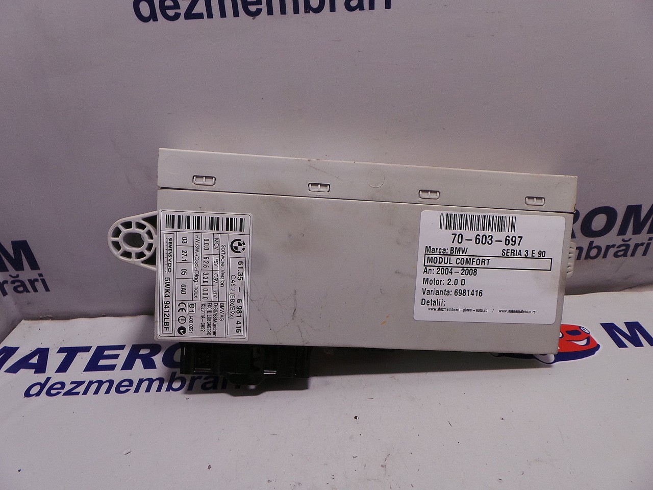 MODUL CONFORT BMW SERIA 3 E 90 2.0 D - (2004 2007)