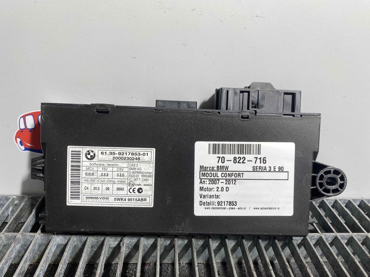 MODUL CONFORT BMW SERIA 3 E 90 2.0 D - (2007 2012)
