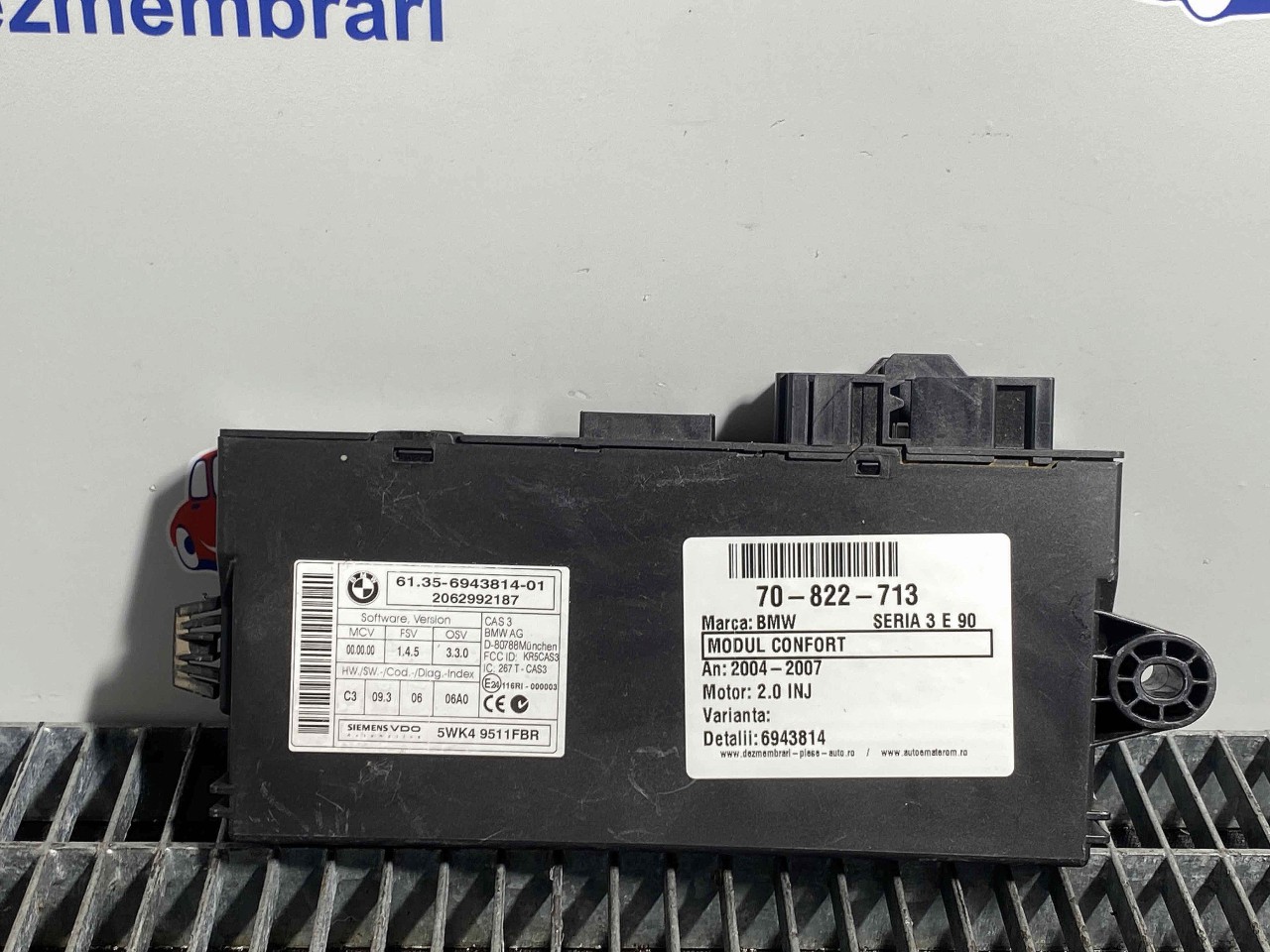 MODUL CONFORT BMW SERIA 3 E 90 2.0 INJ - (2004 2007)