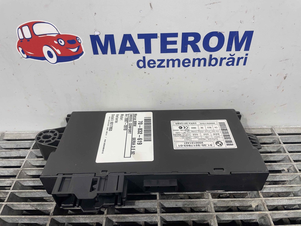 MODUL CONFORT BMW SERIA 3 E 92 SERIA 3 E 92 - - (2007 2010)