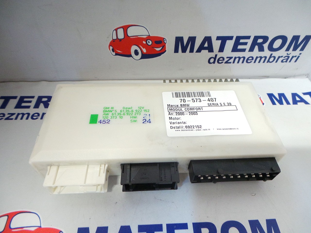 MODUL CONFORT BMW SERIA 5 E 39 SERIA 5 E 39 - - (2000 2003)