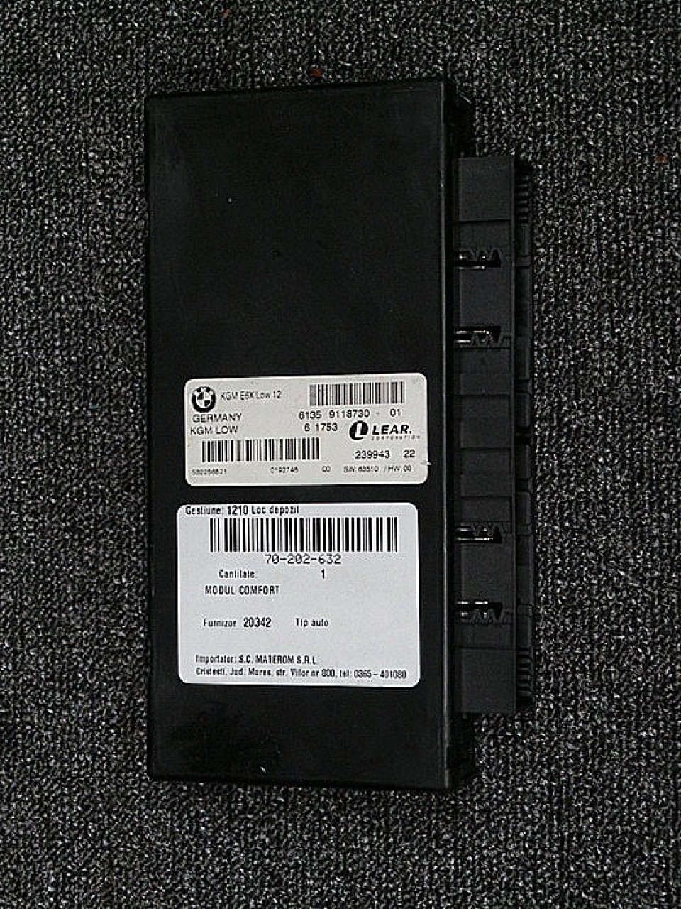 MODUL CONFORT BMW SERIA 5 E 60 2.0 D - (2004 2007)