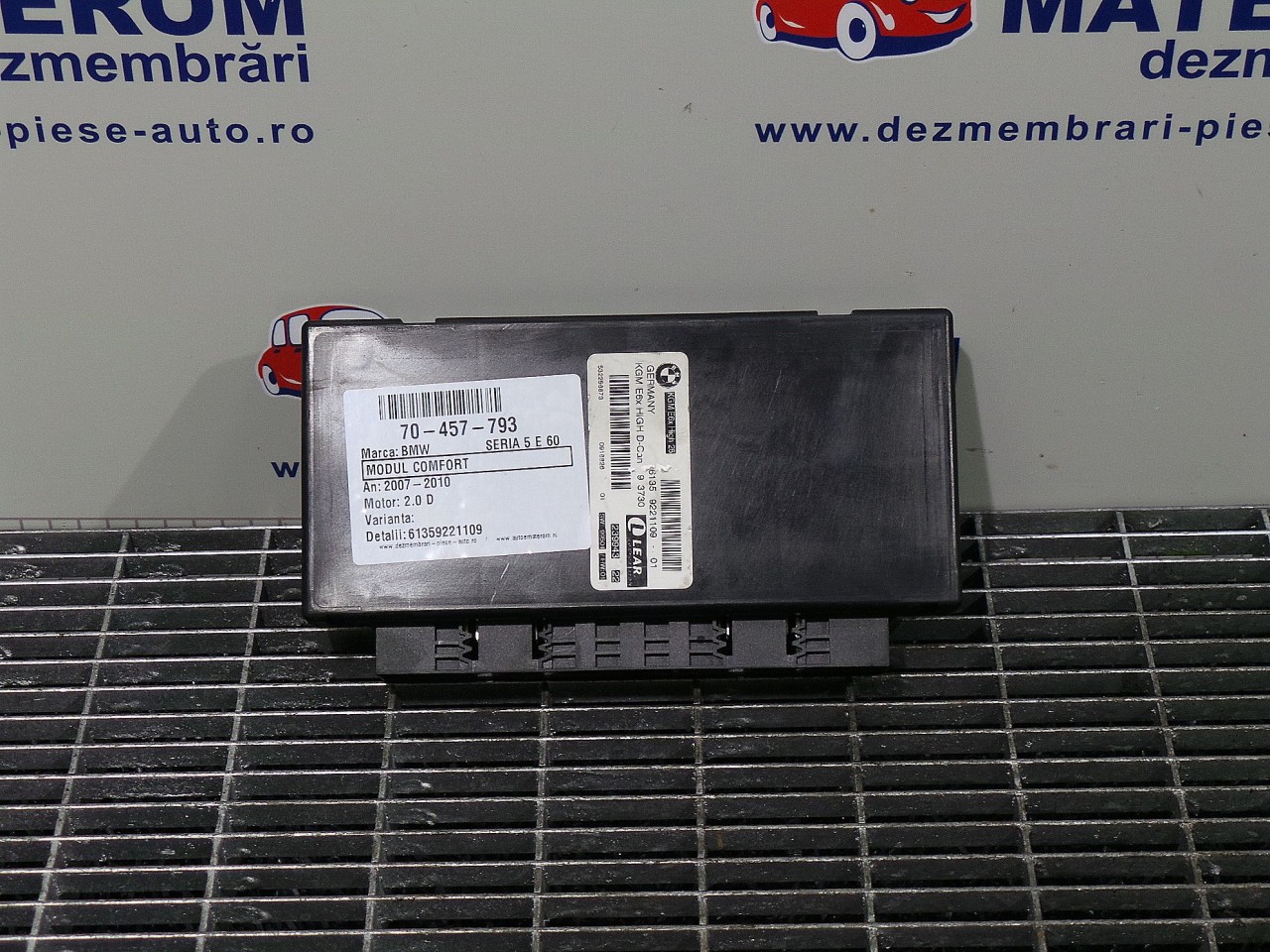 MODUL CONFORT BMW SERIA 5 E 60 2.0 D - (2007 2010)