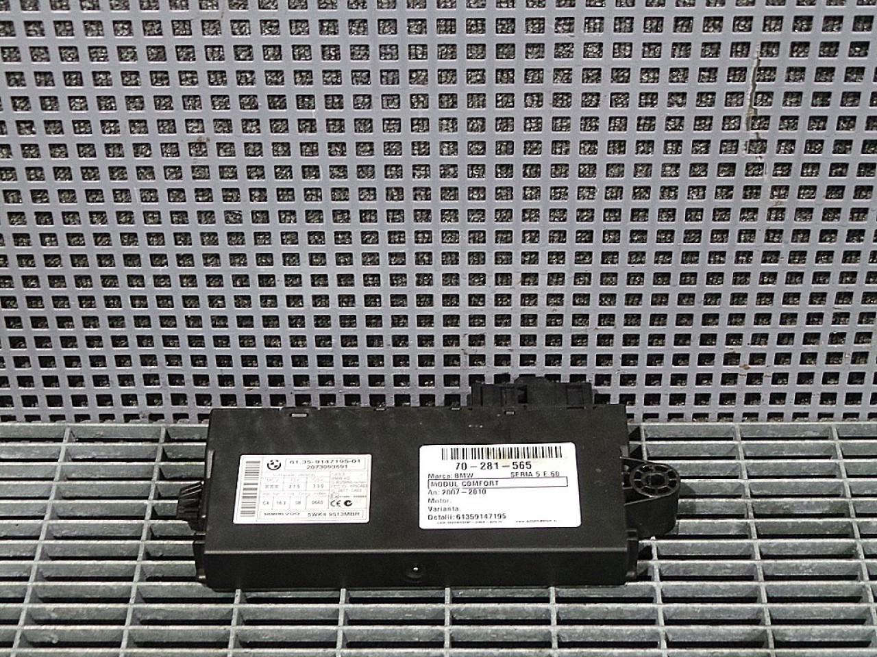 MODUL CONFORT BMW SERIA 5 E 60 - - (2007 2010)