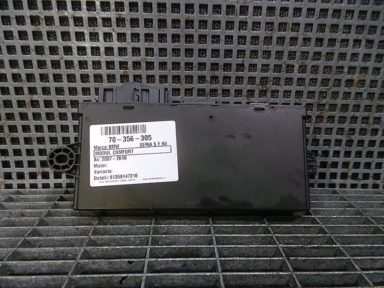 MODUL CONFORT BMW SERIA 5 E 60 - - (2007 2010)