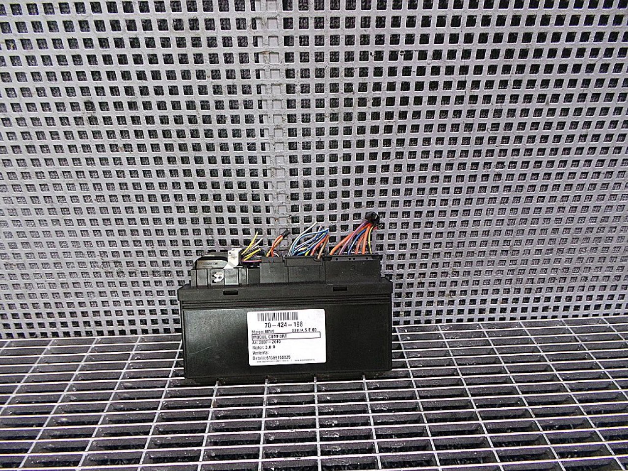MODUL CONFORT BMW SERIA 5 E 60 3.0 D - (2007 2010)