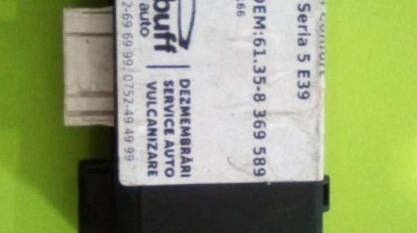 Modul Confort BMW Seria 5 (E39; 19952003) orice motorizare 61.35-8 369 589 12037310, 120 373 10, 5DK0073