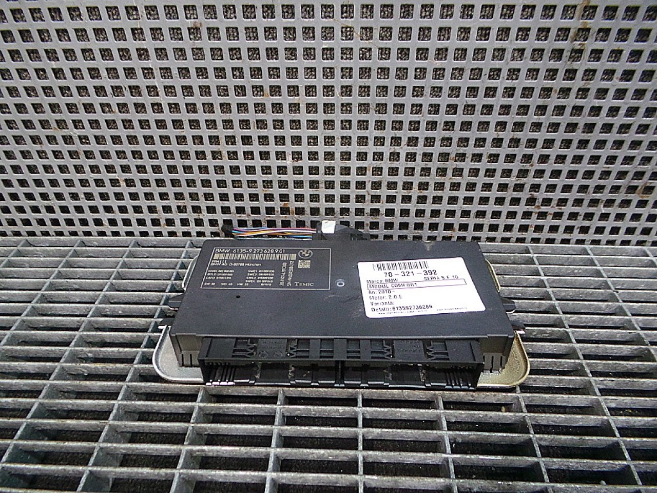 MODUL CONFORT BMW SERIA 5 F 10 SERIA 5 F 10 2.0 D - (2010 2014)