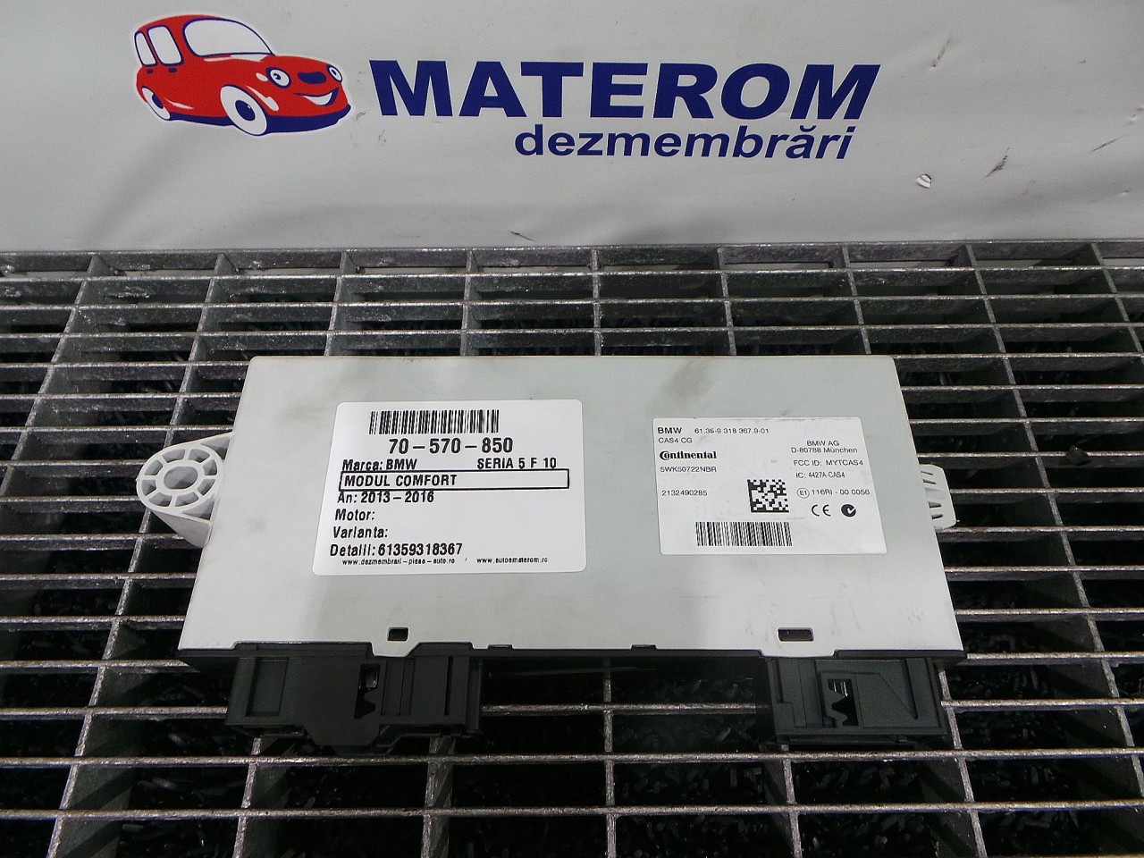 MODUL CONFORT BMW SERIA 5 F 10 SERIA 5 F 10 - - (2014 2017)