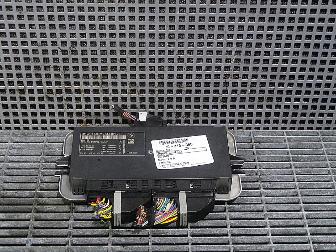 MODUL CONFORT BMW X3 X3 2.0 D - (2010 2017)