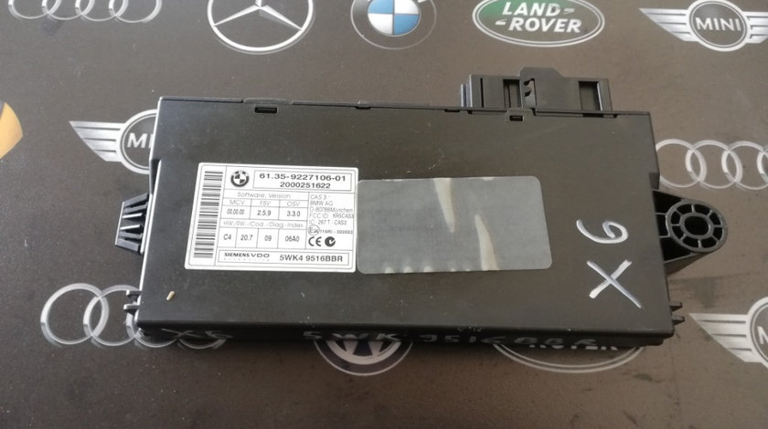 Modul Confort BMW X6 E71 61359227106, 9227106