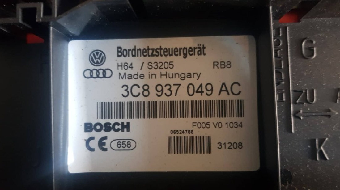Modul confort (bordnetz) VW Scirocco cod 3c8937049ac