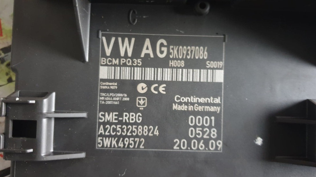 Modul confort / Bornetz Audi A3 8P Facelift cod piesa : 5K0937086