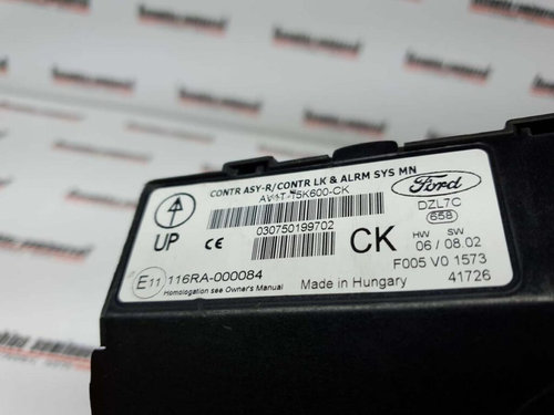 Modul CONFORT BOSCH FORD FIESTA AV1T-15K600-CK / AV1T 15K600 CK / AV1T15K600CK / F005 V0 1573 / F005...