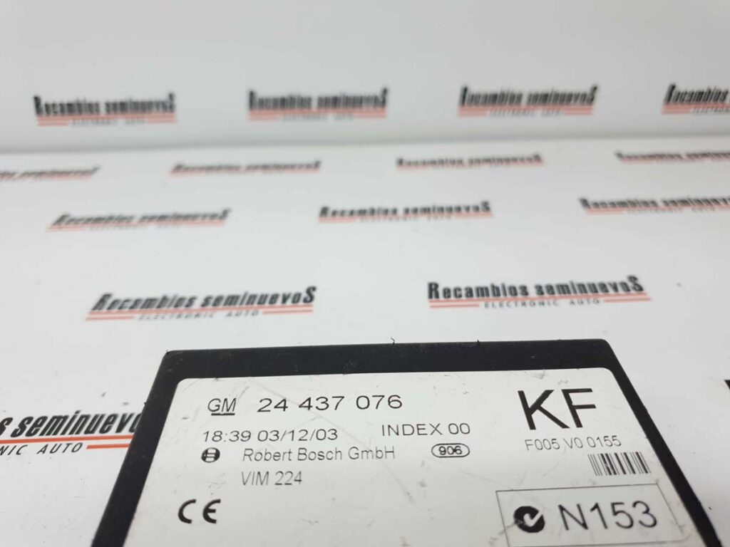 Modul CONFORT BOSCH OPEL VECTRA 24437076 KF / 24437076KF / F005 V0 0155 / F005V0015524437076 KF / 24437076KF / F005 V0 0155 / F005V00155
