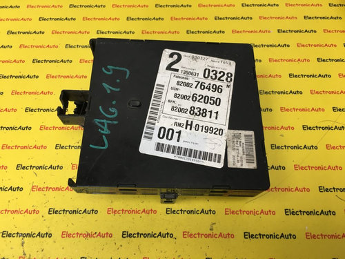 Modul Confort BSI Renault Laguna II (BG) 1.9DCi, 8200276496, 8200283811, 8200262050, 74N1