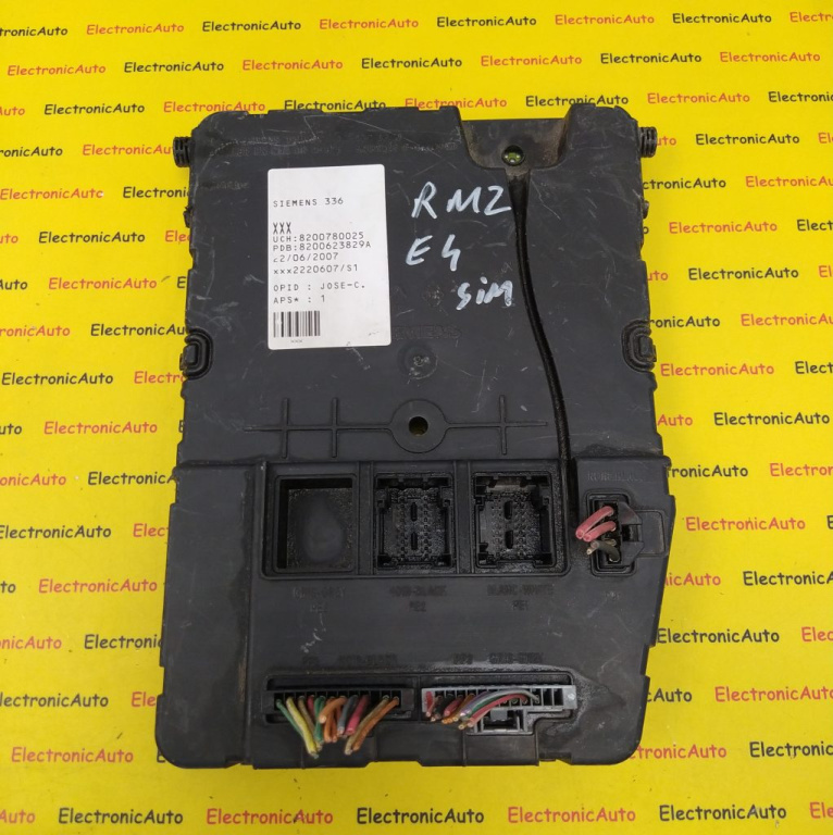 Modul Confort BSI Renault Megane 2, 8200780025, U118400920J, 8200623829A