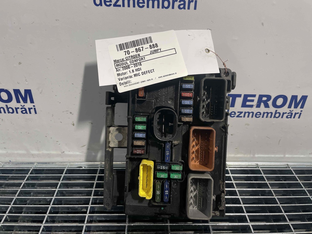 MODUL CONFORT CITROEN JUMPY JUMPY 1.6 HDI - (2006 2016)