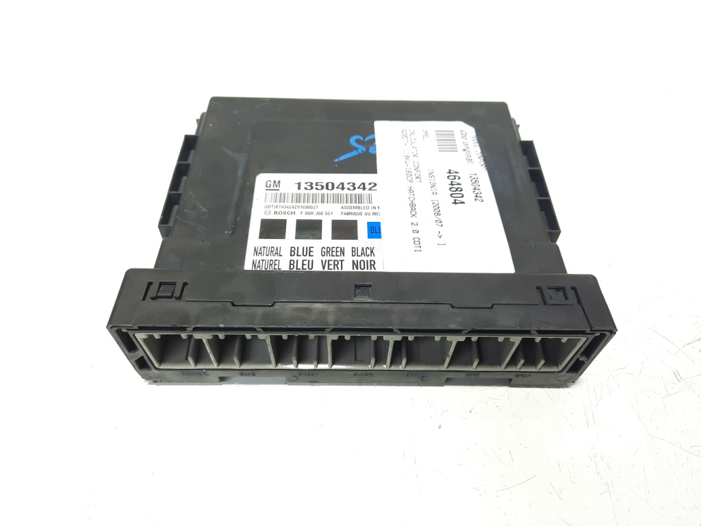 Modul confort, cod 13504342, Opel Insignia A (id:464804)