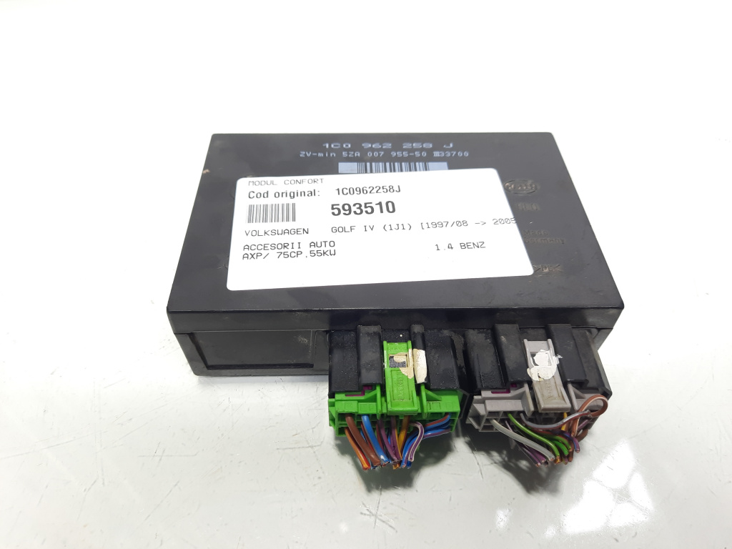 Modul confort, cod 1C0962258J, Vw Golf 4 Cabriolet (1E7) (idi:593510)