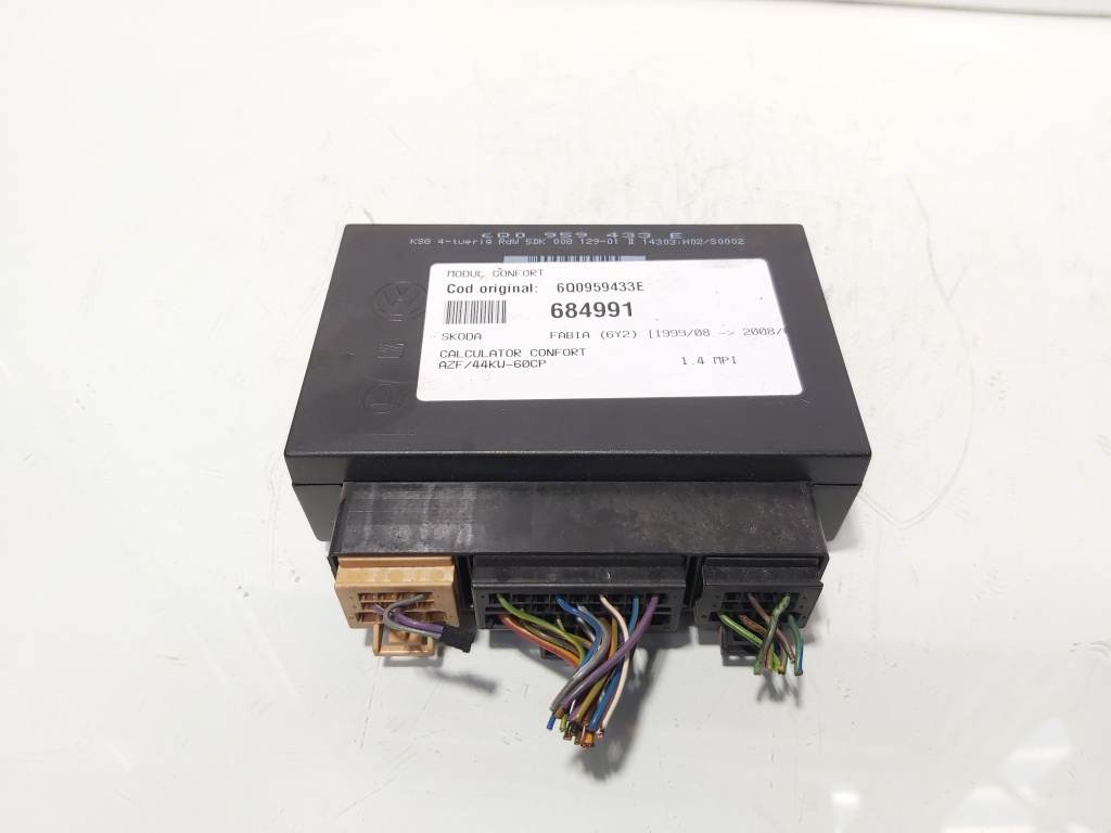 Modul confort, cod 6Q0959433E, Skoda Fabia 1 (6Y2) (id:684991)