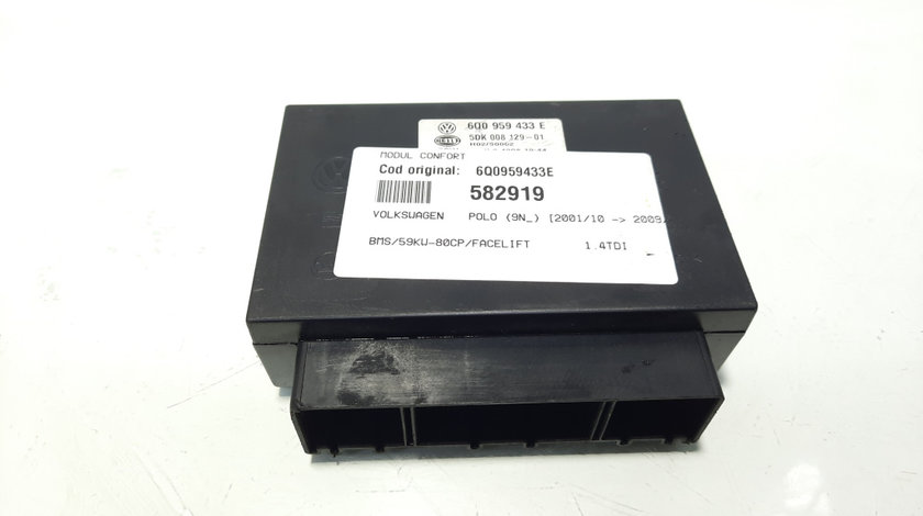 Modul confort, cod 6Q0959433E, Skoda Fabia 1 Combi (6Y5) (idi:582919)