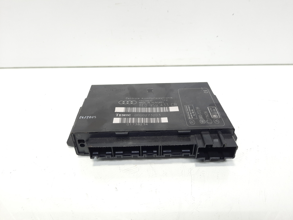 Modul confort, cod 8E0959433CB, Audi A4 Cabriolet (8H7) (idi:607974)