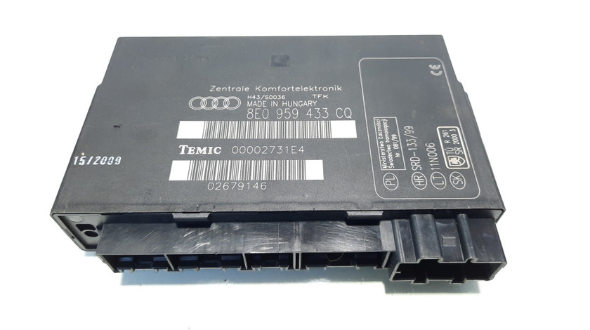 Modul confort, cod 8E0959433CQ, Audi A4 (8EC, B7) (idi:555007)