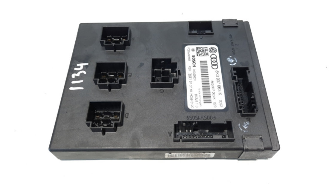 Modul confort, cod 8K0907063K, Audi A4 Avant (8K5, B8) (idi:478954)