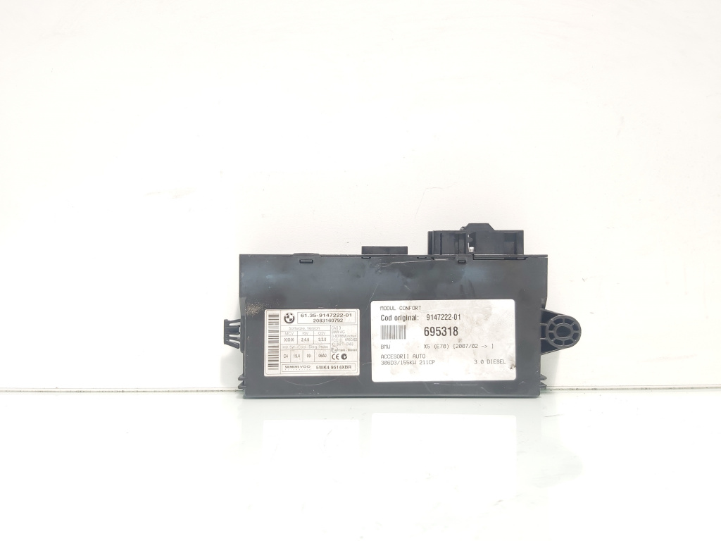 Modul confort, cod 9147220-01, Bmw 3 Touring (E91) (id:695319)