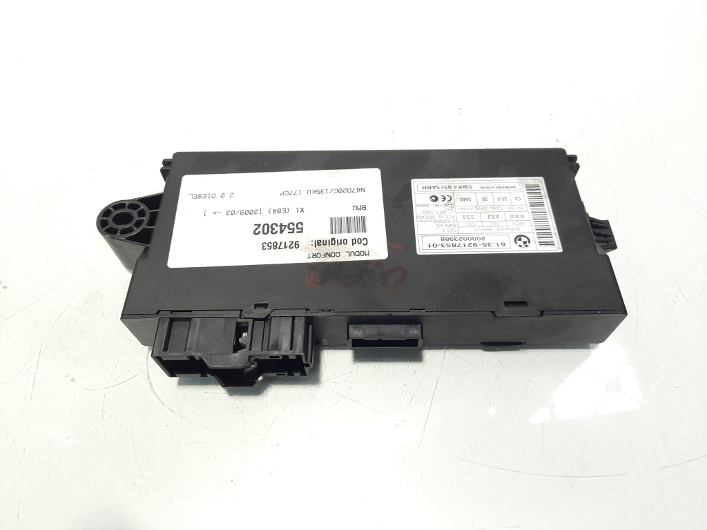 Modul confort, cod 9217853, Bmw X1 (E84) (id:554302)