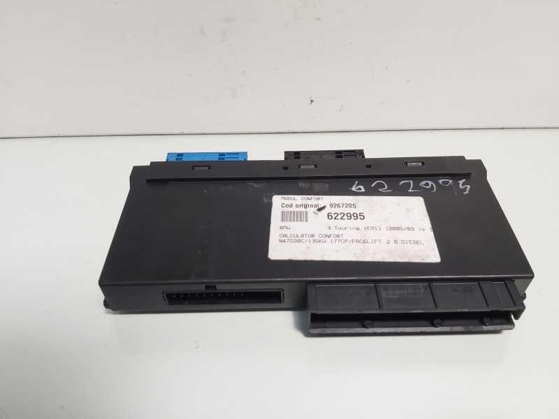 Modul confort, cod 9267205, Bmw 3 Touring (E91) (id:622995)
