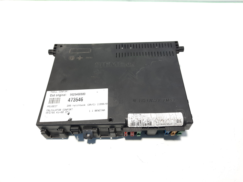 Modul confort, cod 9626460880, Peugeot 206 SW (idi:473546)